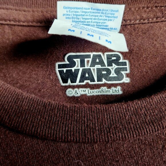 Star Wars Men's Chewbacca "Chewy" Wookie Short Sleeve Graphic T-Shirt Size M - Picture 5 of 6